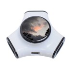 South East Texas Sunset - FH 009 Fran Hoffpauir - 3-Port USB Hub