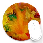 Flowers From My Heart To You   Sherri Nicholas   Round Mousepad