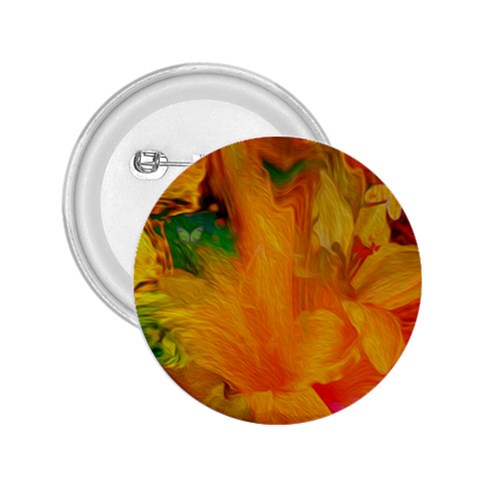 Flowers From My Heart To You   Sherri Nicholas   2.25  Button from ArtsNow.com Front