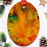 Flowers From My Heart To You   Sherri Nicholas   Ornament (Oval)