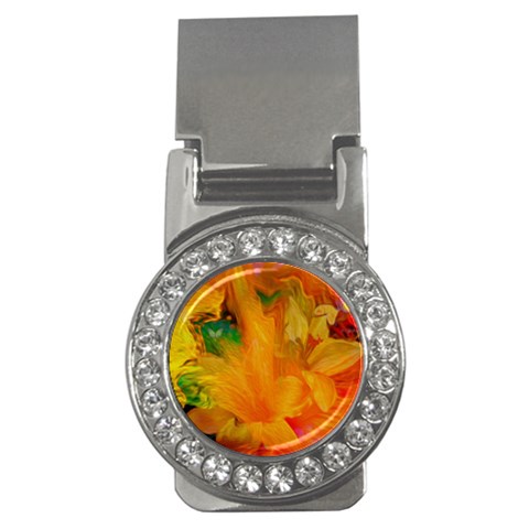 Flowers From My Heart To You   Sherri Nicholas   Money Clip (CZ) from ArtsNow.com Front