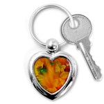 Flowers From My Heart To You   Sherri Nicholas   Key Chain (Heart)