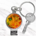 Flowers From My Heart To You   Sherri Nicholas   Nail Clippers Key Chain