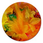 Flowers From My Heart To You   Sherri Nicholas   Magnet 5  (Round)