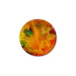 Flowers From My Heart To You   Sherri Nicholas   Golf Ball Marker