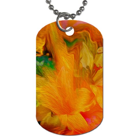 Flowers From My Heart To You   Sherri Nicholas   Dog Tag (Two Sides) from ArtsNow.com Front