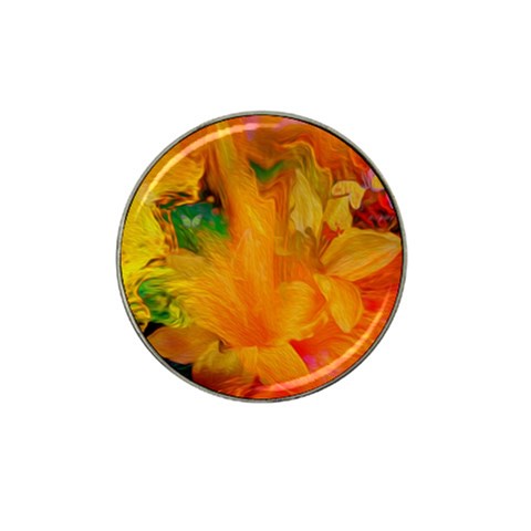 Flowers From My Heart To You   Sherri Nicholas   Hat Clip Ball Marker from ArtsNow.com Front