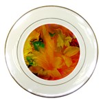 Flowers From My Heart To You   Sherri Nicholas   Porcelain Plate