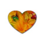 Flowers From My Heart To You   Sherri Nicholas   Heart Coaster (4 pack)