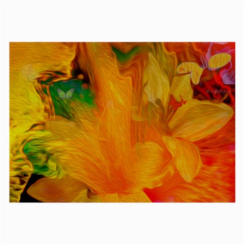Flowers From My Heart To You   Sherri Nicholas   Glasses Cloth (Large, Two Sides) from ArtsNow.com Front