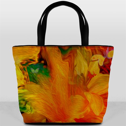 Flowers From My Heart To You   Sherri Nicholas   Bucket Bag from ArtsNow.com Front