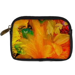 Flowers From My Heart To You   Sherri Nicholas   Digital Camera Leather Case from ArtsNow.com Front