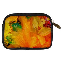 Flowers From My Heart To You   Sherri Nicholas   Digital Camera Leather Case from ArtsNow.com Back