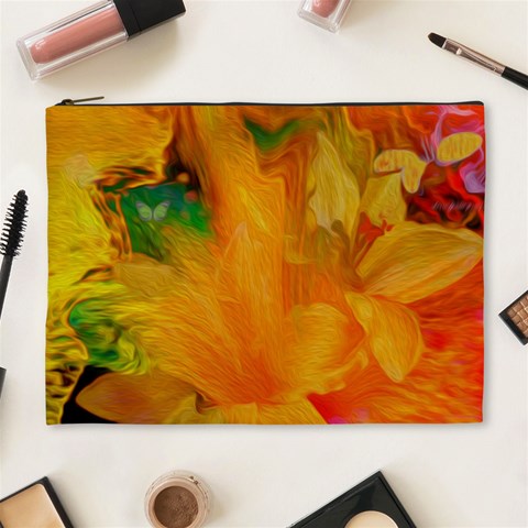 Flowers From My Heart To You   Sherri Nicholas   Cosmetic Bag (XL) from ArtsNow.com Front
