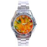 Flowers From My Heart To You   Sherri Nicholas   Stainless Steel Analogue Men’s Watch