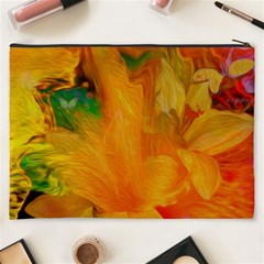Flowers From My Heart To You   Sherri Nicholas   Cosmetic Bag (XXXL) from ArtsNow.com Back