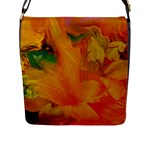 Flowers From My Heart To You   Sherri Nicholas   Flap Closure Messenger Bag (Large)