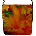 Flowers From My Heart To You   Sherri Nicholas   Flap closure messenger bag (Small)