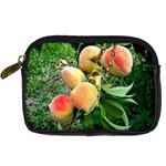 Peaches -  Fran Hoffpauir Digital Camera Leather Case