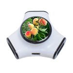 Peaches -  Fran Hoffpauir 3-Port USB Hub