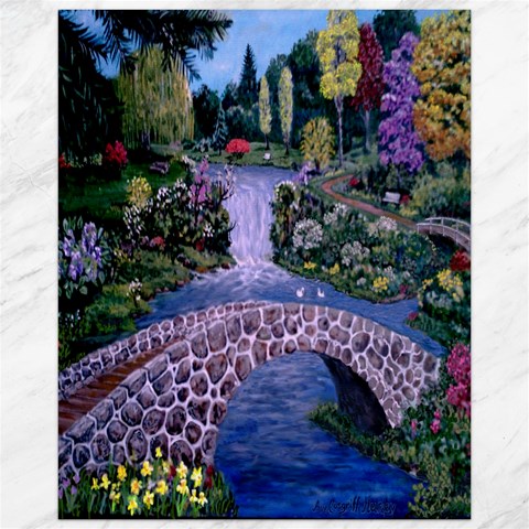 My Garden 15.75 x19.29  Canvas - 1