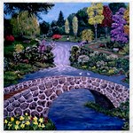 My Garden -  Ave Hurley -  Canvas 20  x 20 