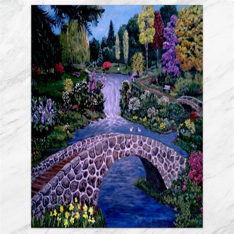 My Garden 17.8 x23.08  Canvas - 1