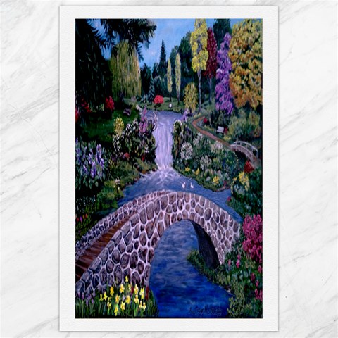 My Garden 23.35 x34.74  Canvas - 1