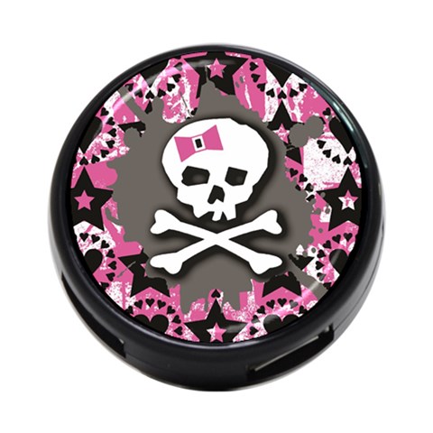 Pink Bow Skull 4 Front