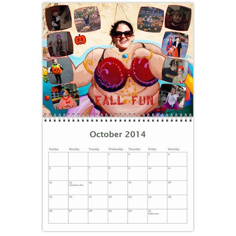 Amanda Wall Calendar 11 x 8.5 (12 May 2014