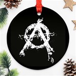 Anarchy Round Ornament (Two Sides)