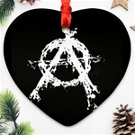 Anarchy Heart Ornament (Two Sides)