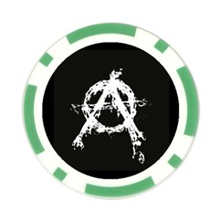 Anarchy Poker Chip Card Guard from ArtsNow.com Back