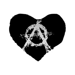 Anarchy 16  Premium Heart Shape Cushion  from ArtsNow.com Front