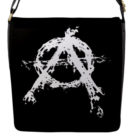 Anarchy Flap closure messenger bag (Small) from ArtsNow.com Front