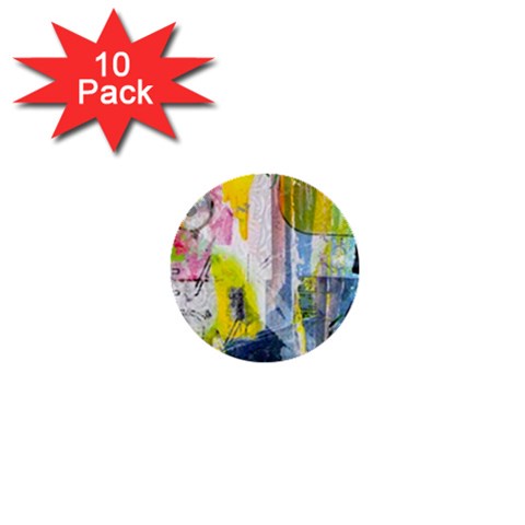 Graffiti Graphic 1  Mini Button (10 pack)  from ArtsNow.com Front