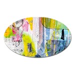 Graffiti Graphic Magnet (Oval)