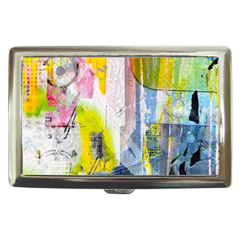 Graffiti Graphic Cigarette Money Case from ArtsNow.com Front