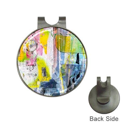 Graffiti Graphic Golf Ball Marker Hat Clip from ArtsNow.com Front
