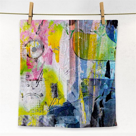 Graffiti Graphic Face Towel from ArtsNow.com Front