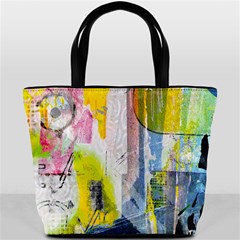 Graffiti Graphic Bucket Bag from ArtsNow.com Back