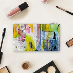 Graffiti Graphic Cosmetic Bag (Small) from ArtsNow.com Back