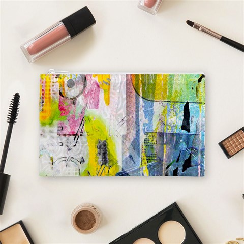 Graffiti Graphic Cosmetic Bag (Medium) from ArtsNow.com Front