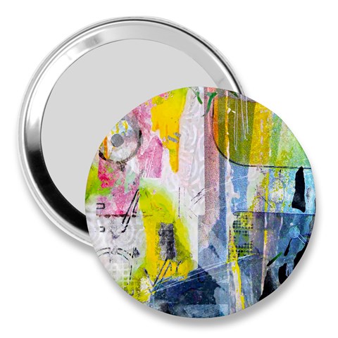 Graffiti Graphic 3  Handbag Mirror from ArtsNow.com Front