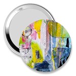 Graffiti Graphic 3  Handbag Mirror