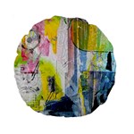 Graffiti Graphic 15  Premium Round Cushion 
