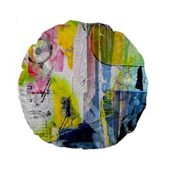 Graffiti Graphic 15  Premium Round Cushion  from ArtsNow.com Back