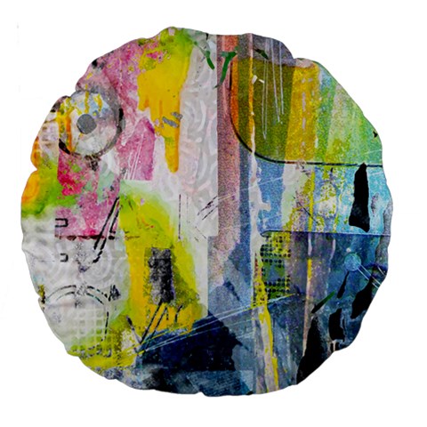 Graffiti Graphic 18  Premium Round Cushion  from ArtsNow.com Front