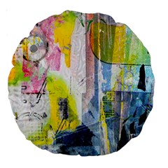 Graffiti Graphic 18  Premium Round Cushion  from ArtsNow.com Front