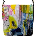 Graffiti Graphic Flap closure messenger bag (Small)